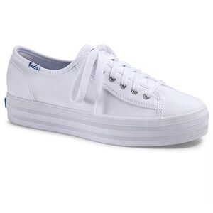 Keds Women's Triple Kick Canvas Platform Shoe